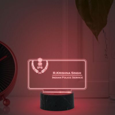IPS Name Plate With Customized Names